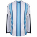 Argentina Home Fan Jersey Long Sleeve Shirt 2026 World Cup