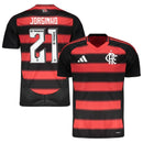 Flamengo Jorginho 21 Home Fan Jersey 2025/26