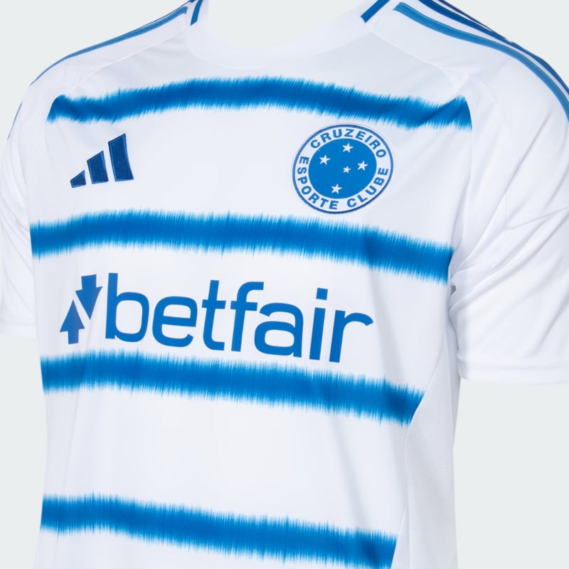 Cruzeiro Fan Jersey Home, Away e Third 2025/26 - Kit 3 Fan Jersey