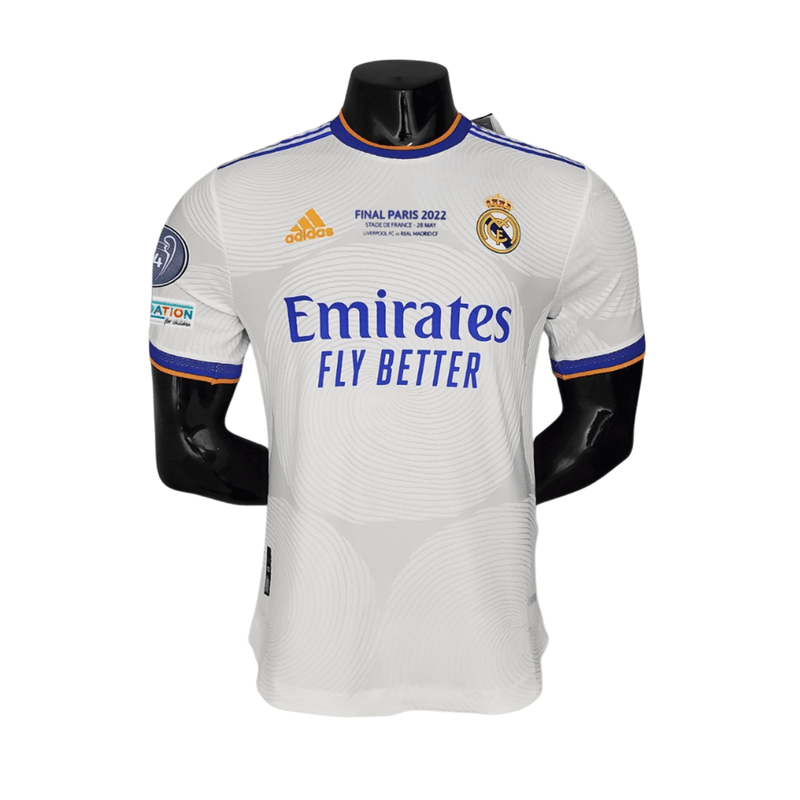 Real Madrid Home Authentic Player 2021/22 FIFA WCC Patch UCL UEFA Foundation Patches