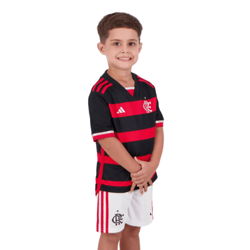 Kids KIT Flamengo Home Jersey 2024/25