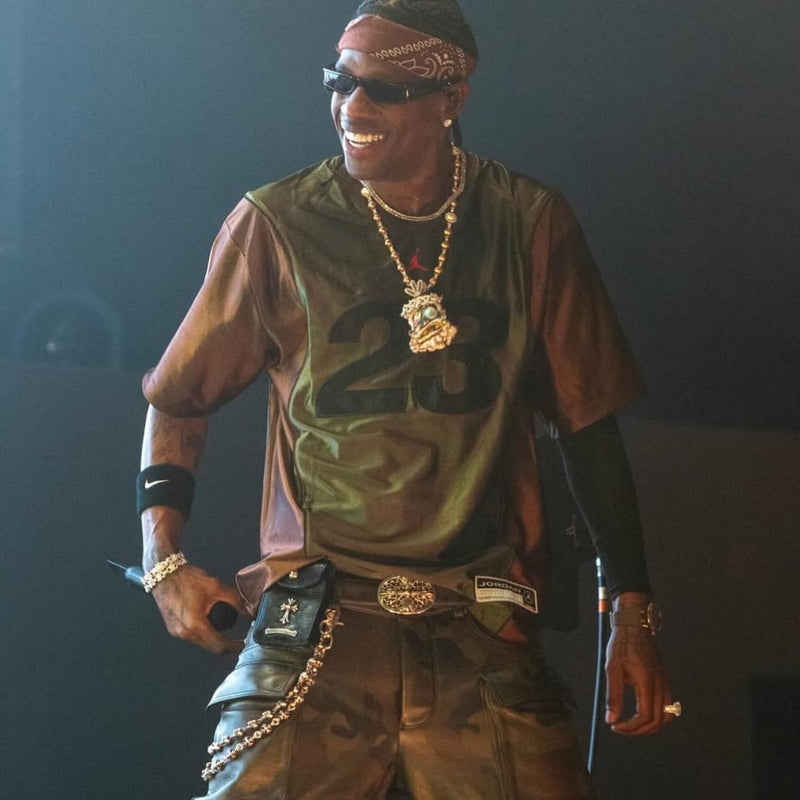 Barcelona Travis Scott Home Fan Jersey 2025/26 Special Edition FC Barcelona Collab With Travis Scott