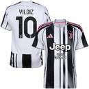 Juventus Home Yildiz 10 Fan Jersey 2025/26 Official Printing