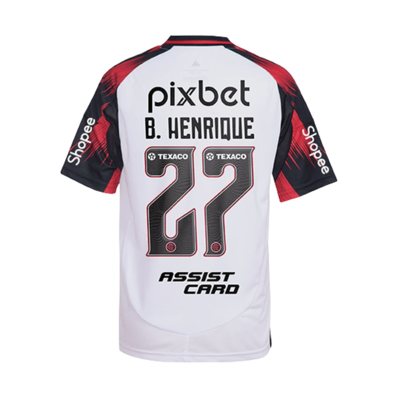 Flamengo Away Fan Jersey 2025/26 All Sponsors
