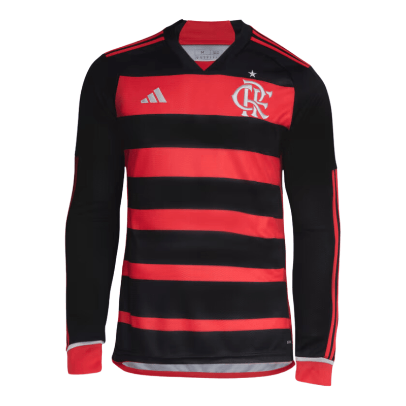 Flamengo Home Long Sleeve Jersey 2024/25