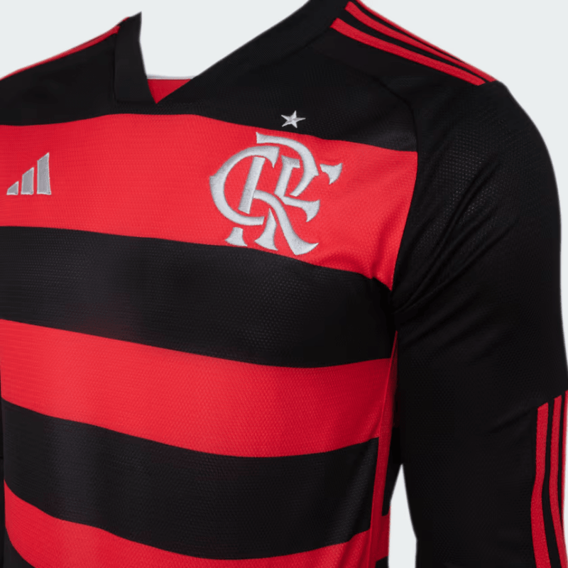 Flamengo Home Long Sleeve Jersey 2024/25