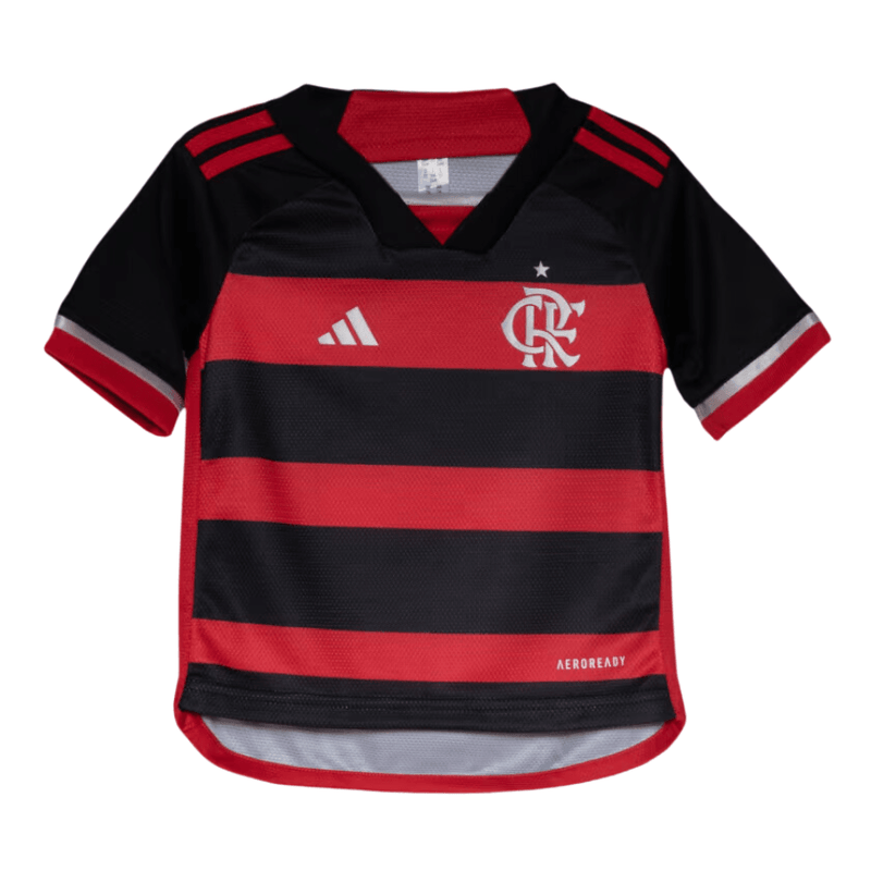 Kids KIT Flamengo Home Jersey 2024/25