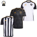 Atlético Mineiro Fan Jersey Home, Away e Third 2025/26 - Kit 3 Fan Jersey