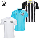 Santos Fan Jersey Home, Away e Third Neymar JR 10 2025/26 Official Printing - Kit 3 Fan Jersey
