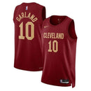 Darius Garland 10 Cleveland Cavaliers 22/23 NBA Jersey Wine - Icon Edition