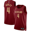 Evan Mobley Cleveland Cavaliers 22/23 NBA Jersey Wine - Icon Edition