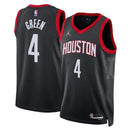 Jalen Green Houston Rockets 2023 Statement Edition Oro NBA Jersey - Black