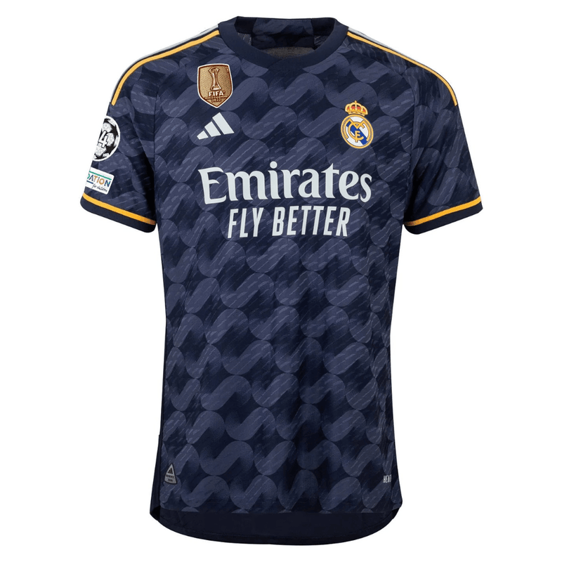 Real Madrid Away Jersey 2023/24 Club World Champion Patches