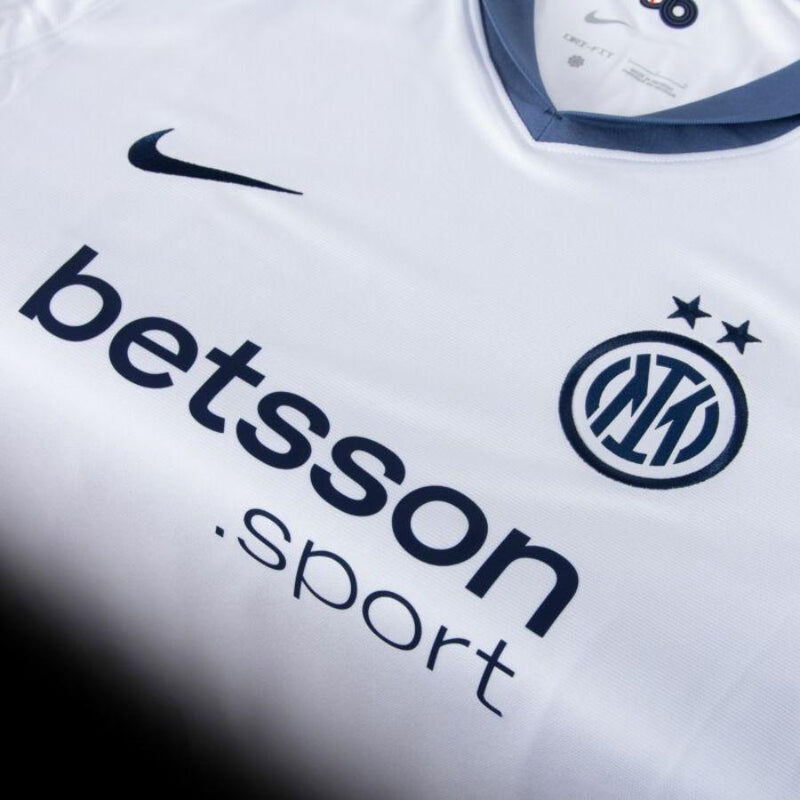 Inter Milan Lautaro 10 Away 2024/25 Patches UCL UEFA Foundation (Official Printing)