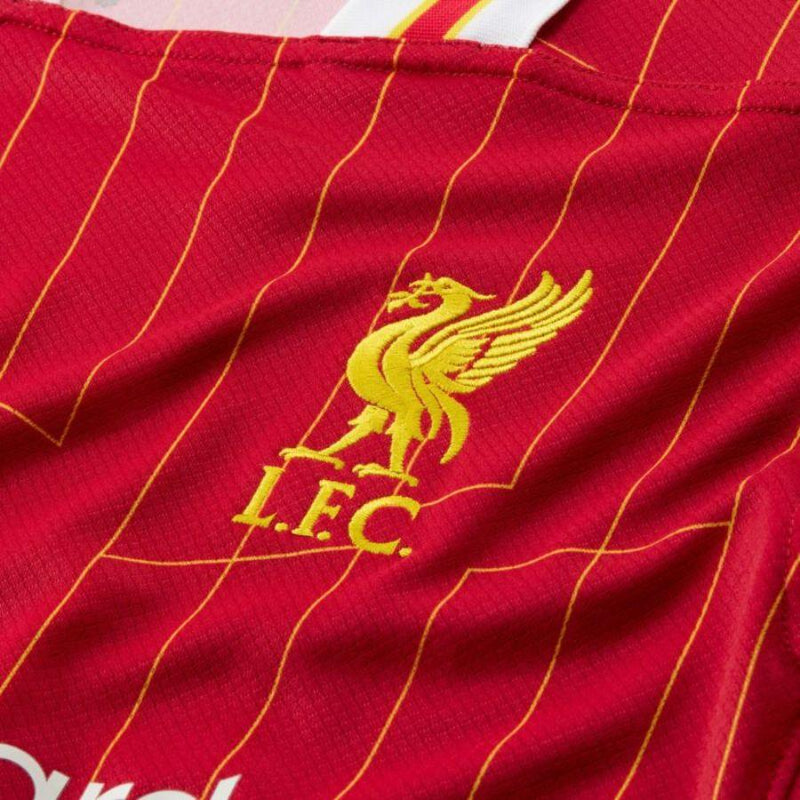 Liverpool Luis Díaz 7 Home 2024/25 Patches UCL UEFA Foundation (Official Printing)