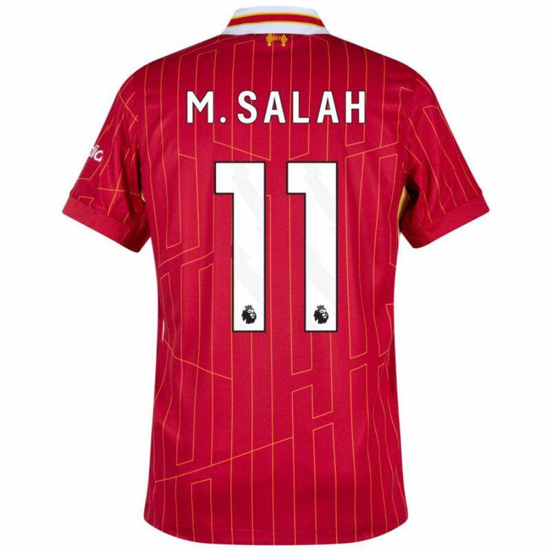 Liverpool Home 2024/25 Patches UCL UEFA Foundation (Official Printing)