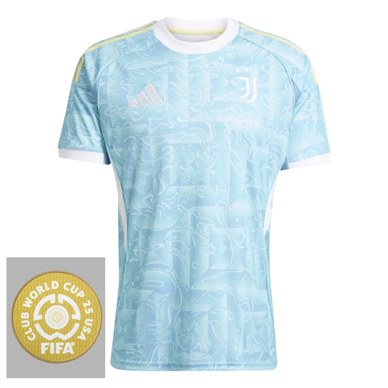 Juventus Away Fan Jersey 2025/26 Patch Club World Cup