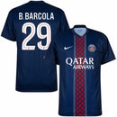 PSG Barcola 29 Home Fan Jersey 2025/26