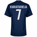 PSG Kvaratskhelia 7 Home Authentic Player 2025/26 Dri-Fit ADV Match