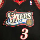 Philadelphia 76ers Allen Iverson 2000-01 Edition NBA Jersey - Black