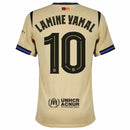 Barcelona Away Lamine Yamal 10 Fan Jersey 2025/26 Official Printing (Champions League)