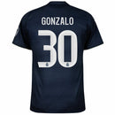 Real Madrid Gonzalo 30 Away Fan Jersey 2025/26