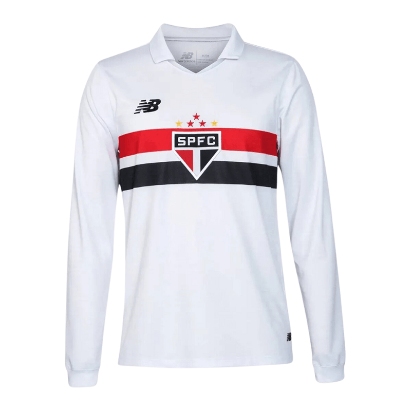 São Paulo Home Jersey Long Sleeve 2024/25