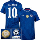 Chelsea Home Palmer 10 Authentic Player 2025/26 - Patchs Club World Cup UCL UEFA (Official Printing)