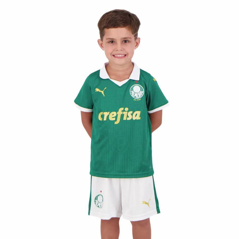 Kids KIT Palmeiras Home Jersey 2024/25