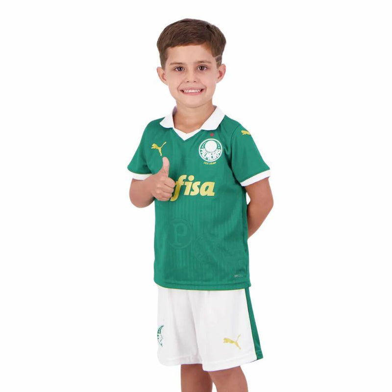 Kids KIT Palmeiras Home Jersey 2024/25