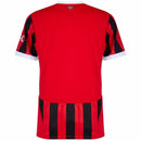 AC Milan Home Fan Jersey 2024/25 Patches UCL UEFA Foundation (Official Printing)