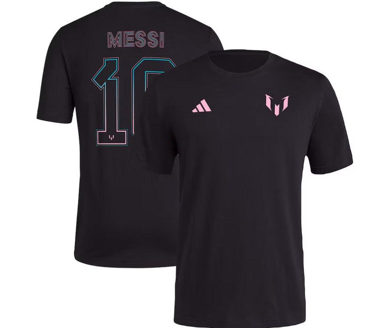 Messi Miami T-Shirt Black 23/24