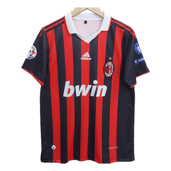 Ac Milan Ronaldinho Embroidery Retrô Jersey  - Collection