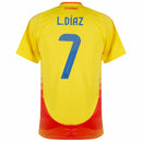 Colombia Home Fan Jersey 2024/25