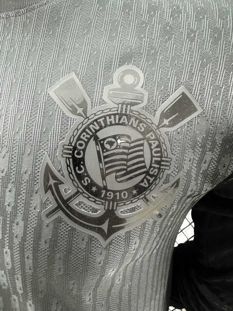 Corinthians Home Player  Long Sleeve Jersey 2024/25