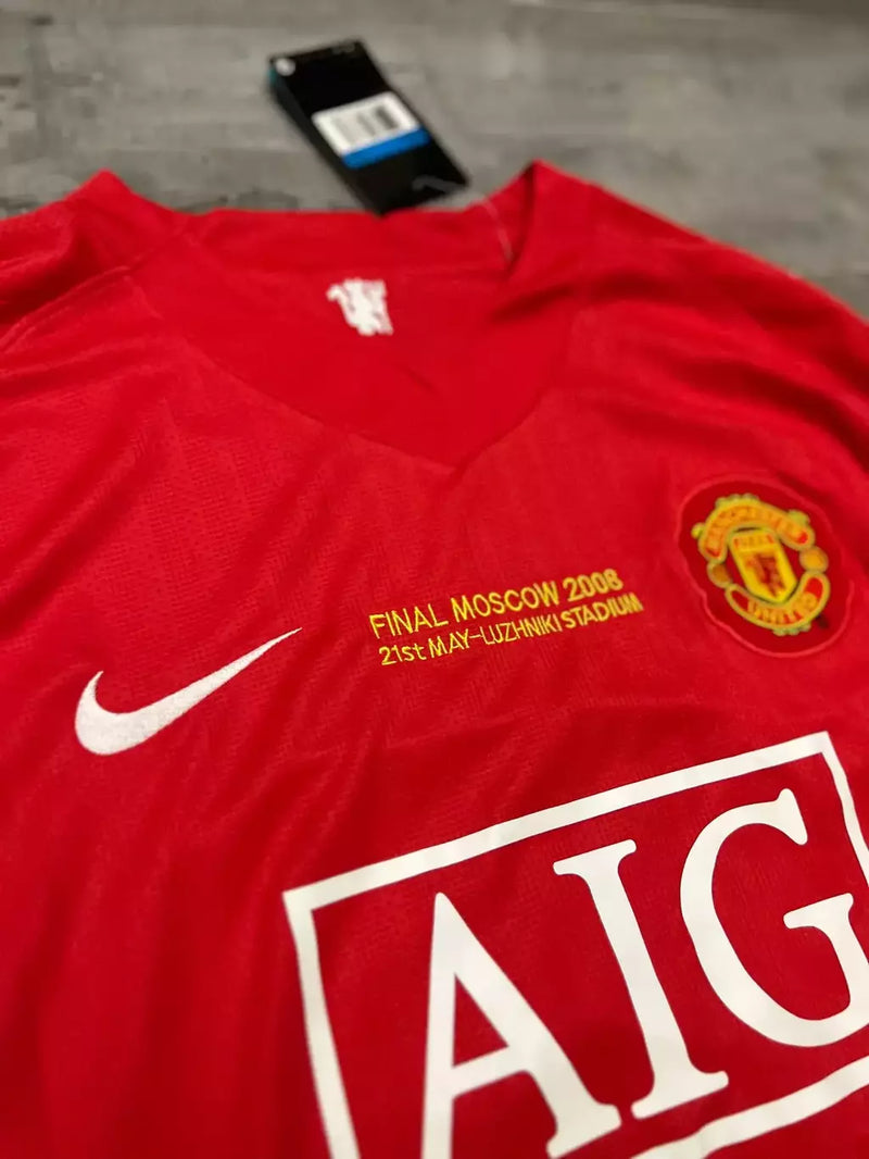 Manchester United Retro 2008/09 Home Long Sleeve